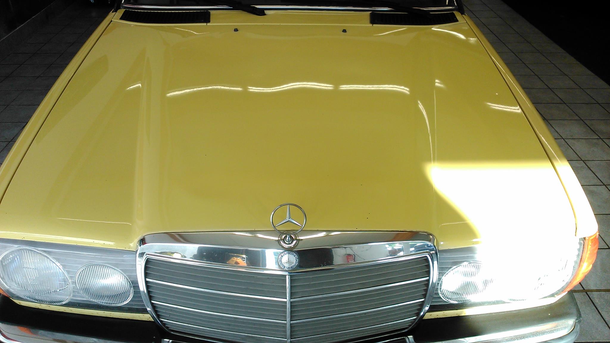Mercedes Oldtimer Poliert